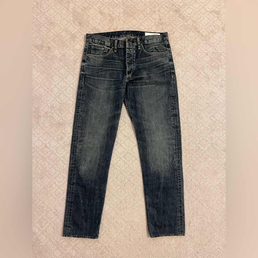 Men’s Rag and Bone Jeans, Fit 2 Slim. Size 33W 32L